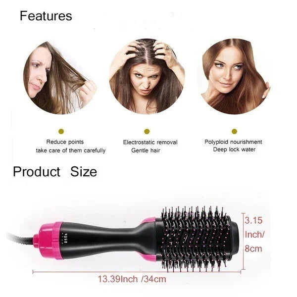 3-in-1 Hair Dryer Brush