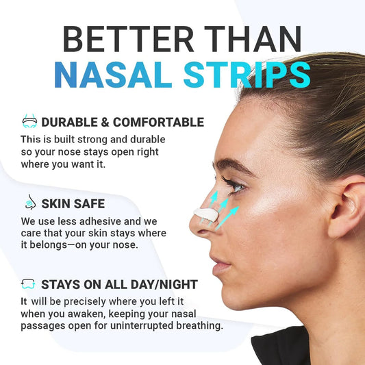 Magnetic Nose Strips|Sleepco Nasal Dilator Starter Kit