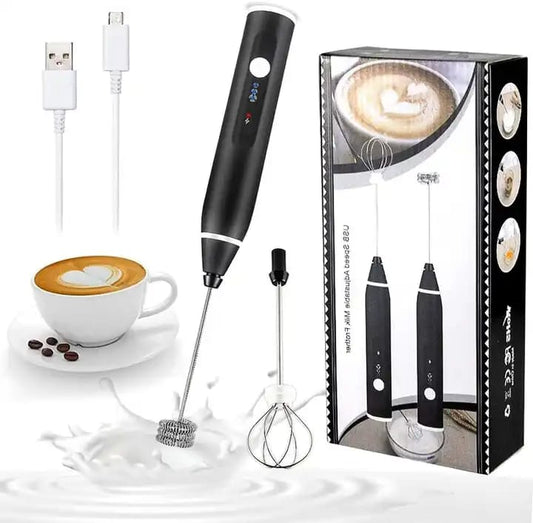 Electric Milk Frother | Mini Coffee & Egg Beater
