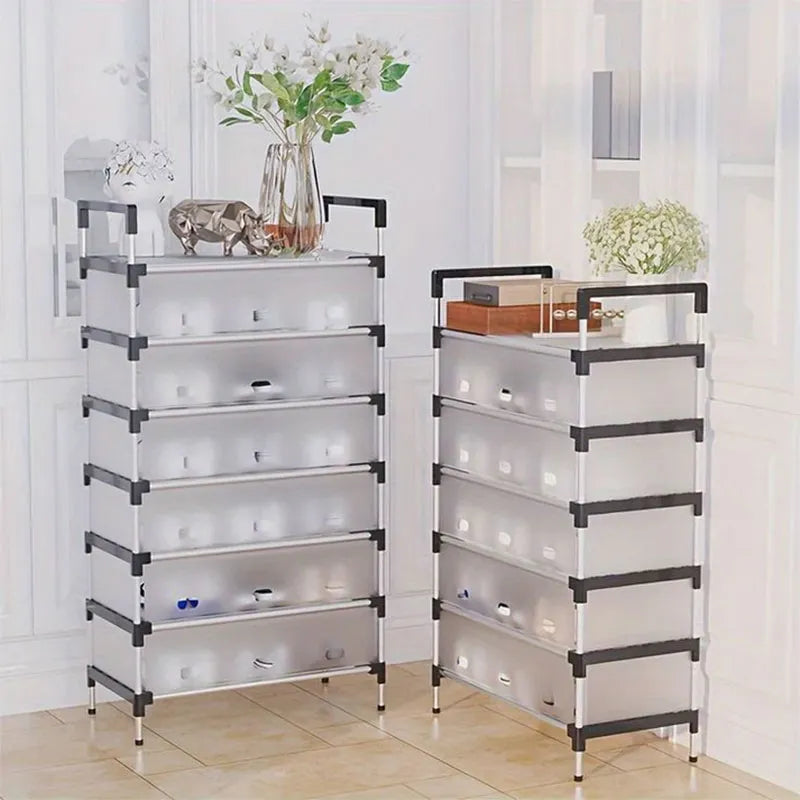 Modern Multi‑Layer Shoe Storage Rack , 6 layer