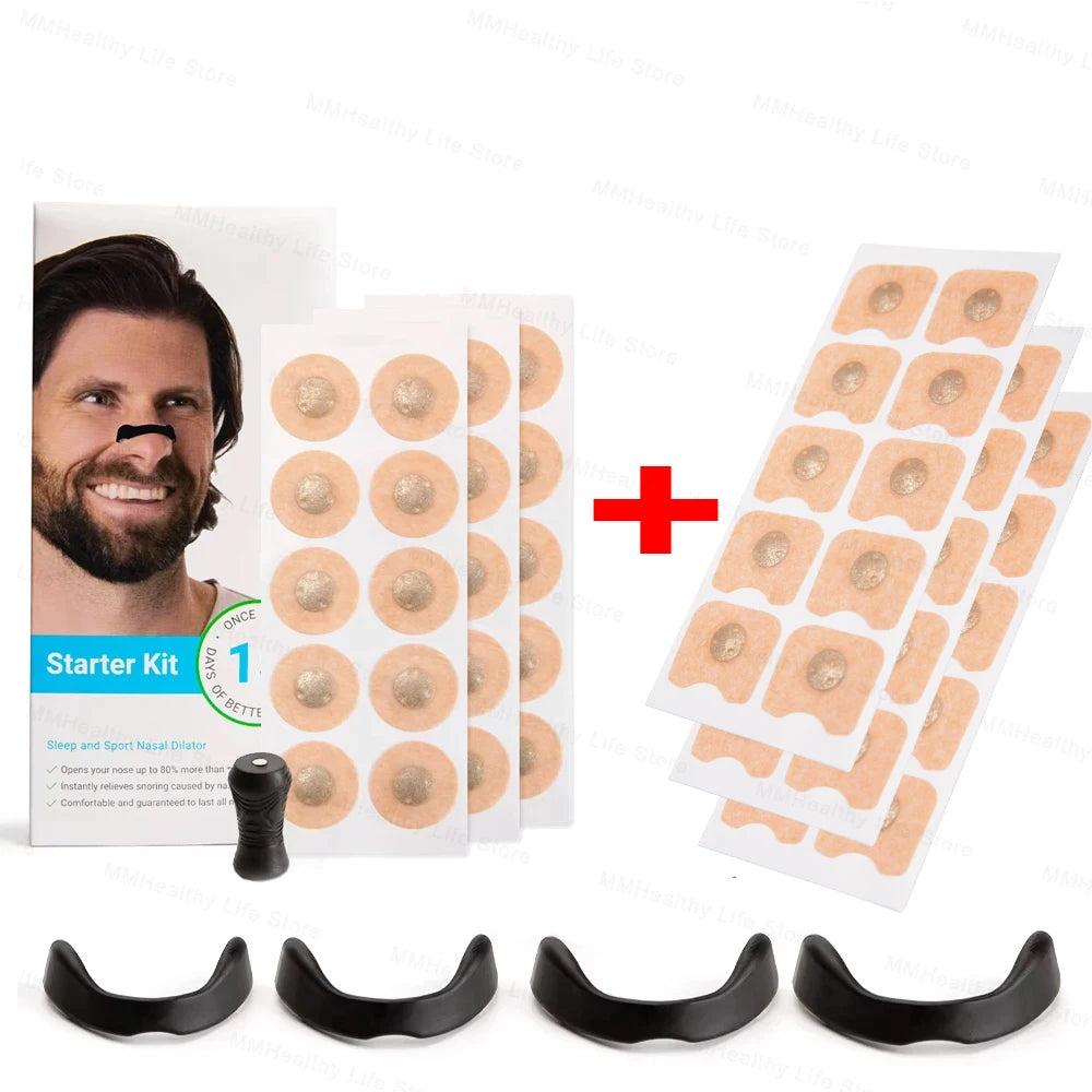 Magnetic Nose Strips|Sleepco Nasal Dilator Starter Kit