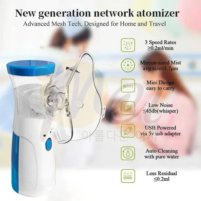 Portable Mesh Nebulizer