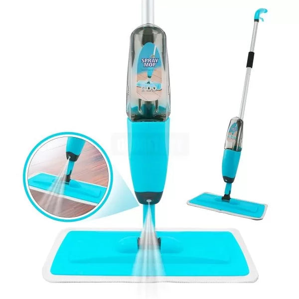 New Water Spray Mop with Extendable Handle | Microfiber Mop For Floor