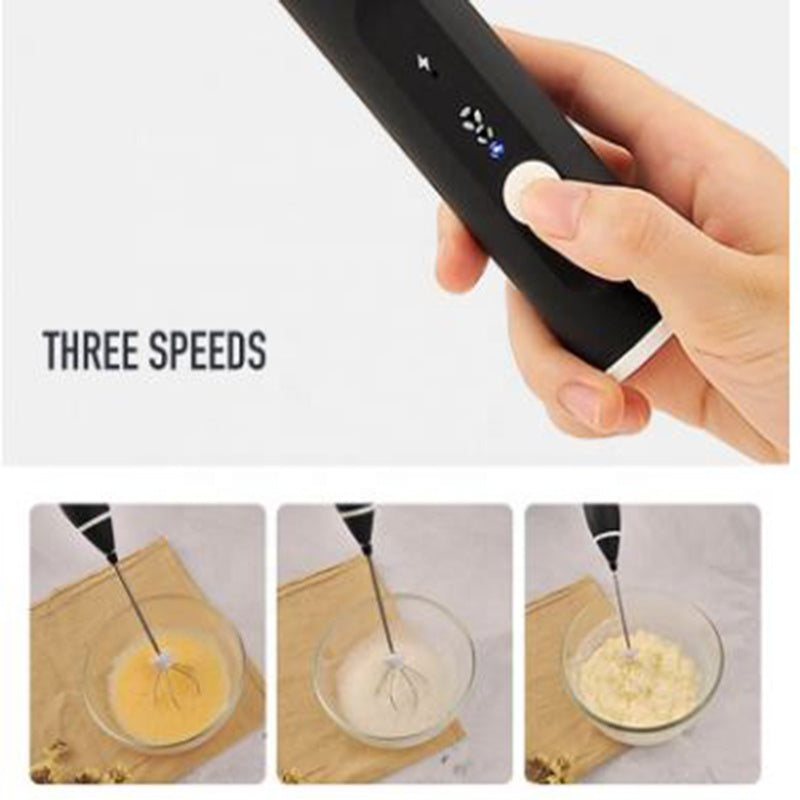 Electric Milk Frother | Mini Coffee & Egg Beater