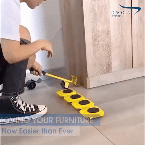 Set of 5 Furniture Lifter Moving Tool - (IMPORTED)