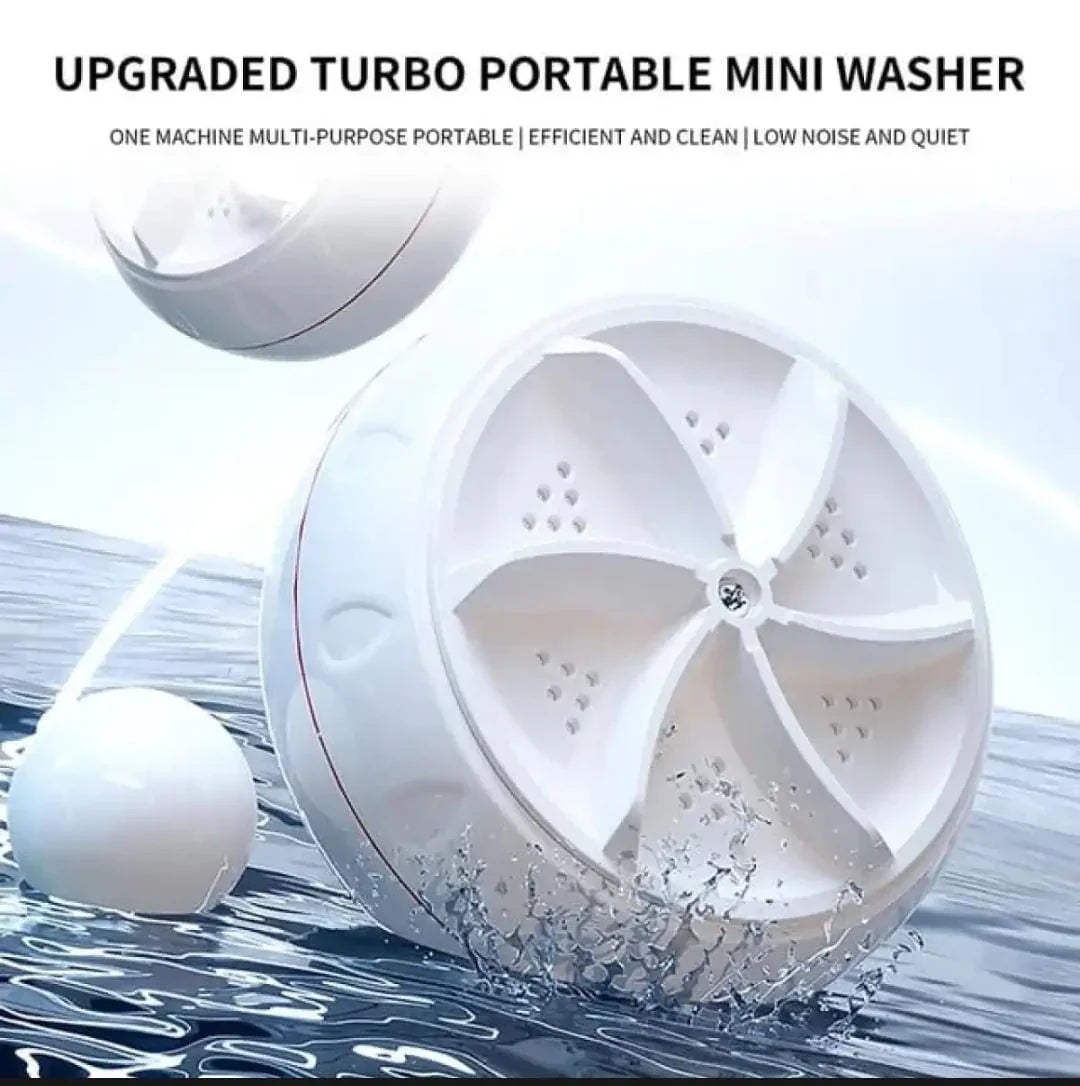 Portable Mini Turbo Washer