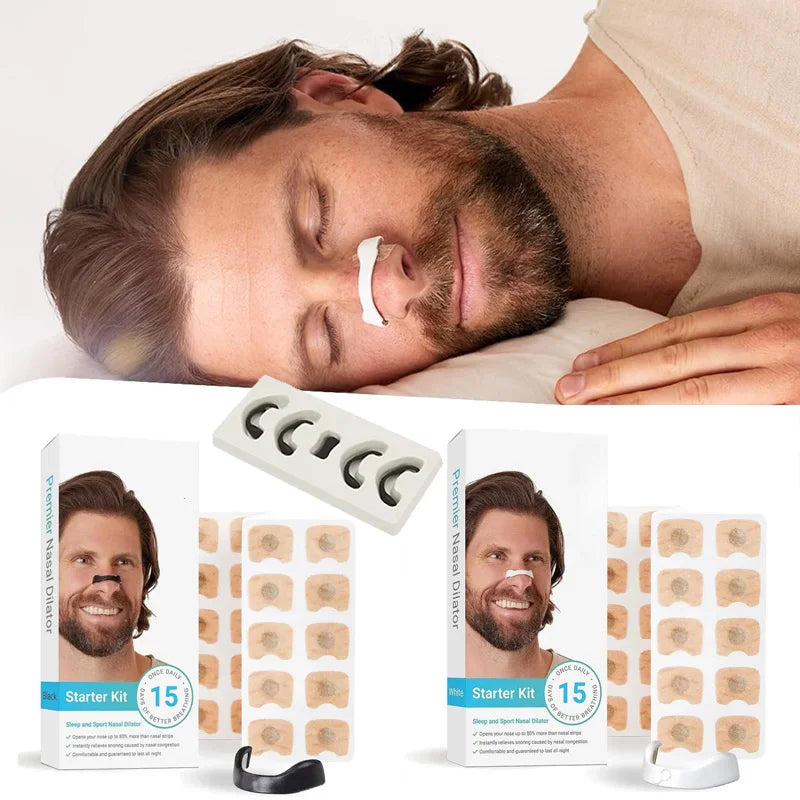 Magnetic Nose Strips|Sleepco Nasal Dilator Starter Kit