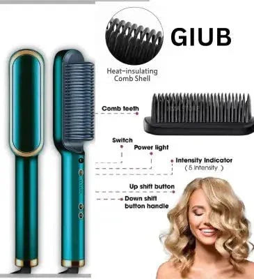 Electric Hair Straightening Comb