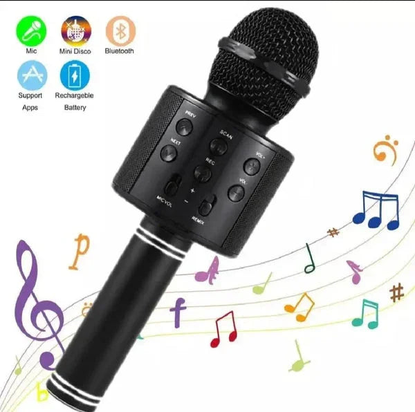 Bluetooth Karaoke Microphone Speaker