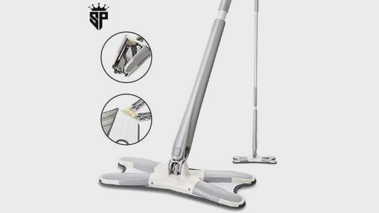 Microfiber X-Type Flat Mop for Home Cleaning