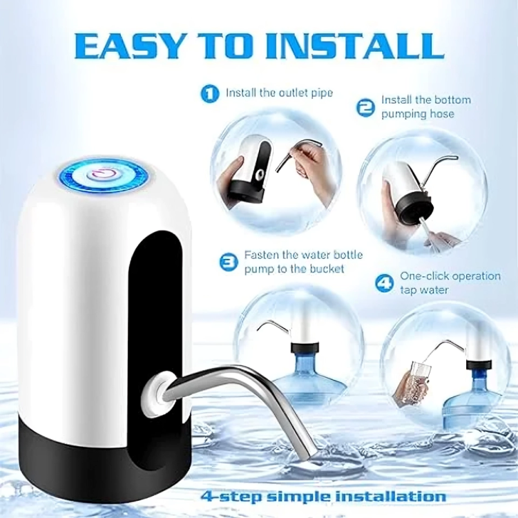 Multi Mart  Automatic Water Dispenser Pump - One Touch Smart Drinking