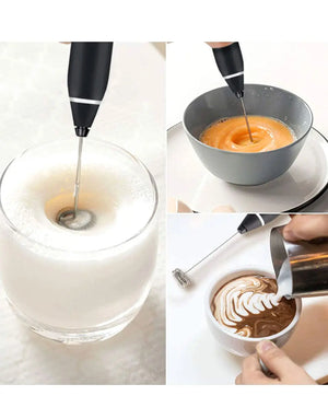 Electric Milk Frother | Mini Coffee & Egg Beater